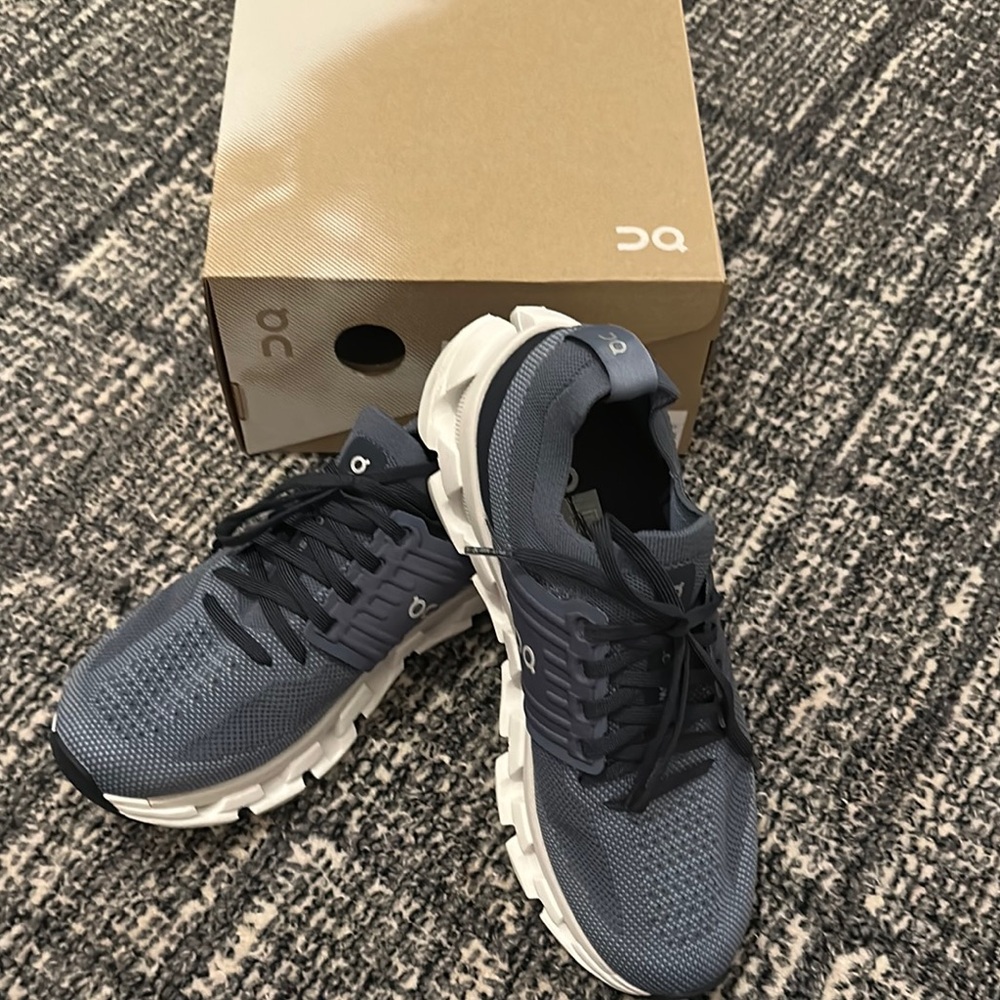 On Running Charcoal Athletic Shoes